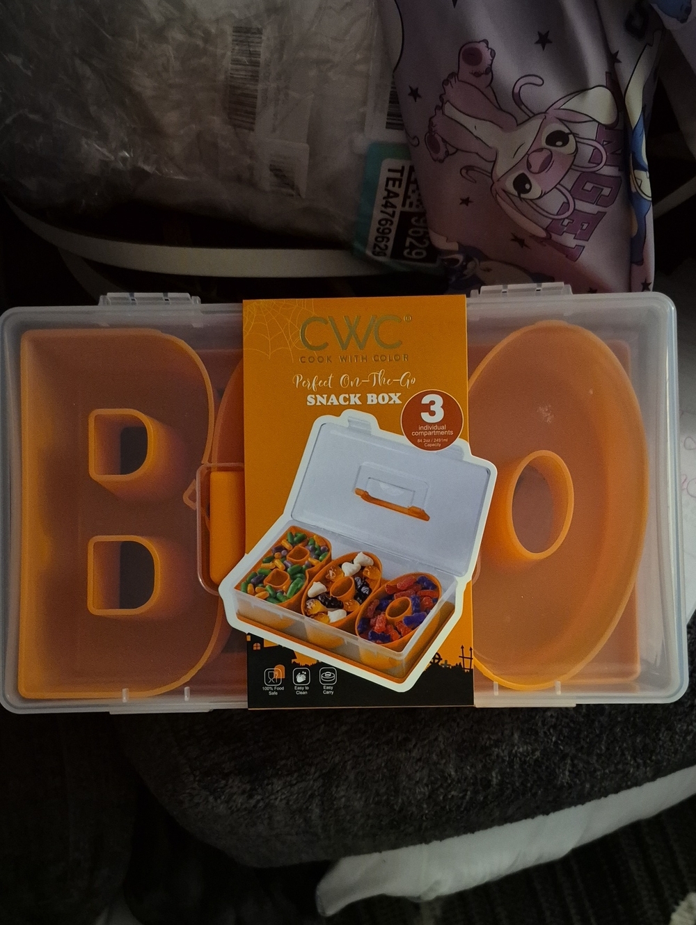 CWC BOO Halloween Snacklebox - New - Picture 2 of 2